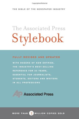 Beispielbild fr The Associated Press Stylebook and Briefing on Media Law zum Verkauf von SecondSale