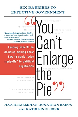 Stock image for You Can't Enlarge the Pie for sale by Virginia Martin, aka bookwitch