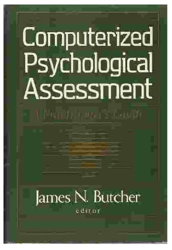 Stock image for Computerized Psychological Assessment : A Practitioner's Guide for sale by Better World Books