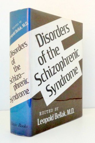 Imagen de archivo de Disorders of the Schizophrenic Syndrome a la venta por Book Booth