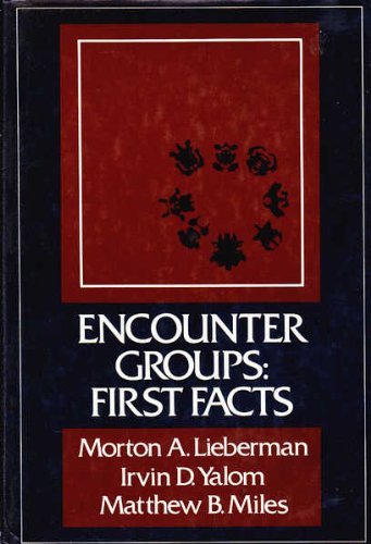 Stock image for Encounter Groups : First Facts for sale by Better World Books