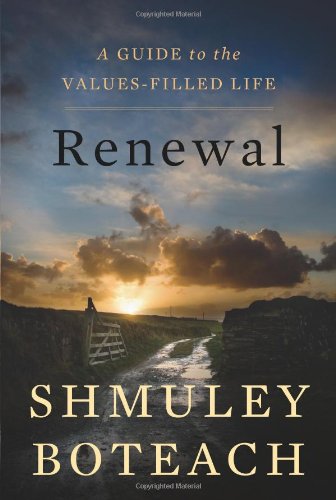Beispielbild fr Renewal: A Guide to the Values-Filled Life zum Verkauf von Wonder Book