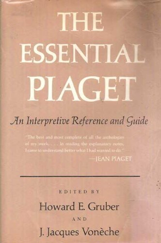 Beispielbild fr The Essential Piaget zum Verkauf von HPB-Red
