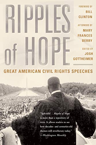 Stock image for Ripples Of Hope: Great American Civil Rights Speeches for sale by SecondSale