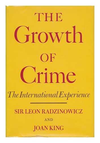 Beispielbild fr The Growth of Crime zum Verkauf von Better World Books