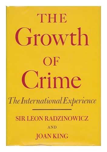 Stock image for The Growth of Crime for sale by Better World Books