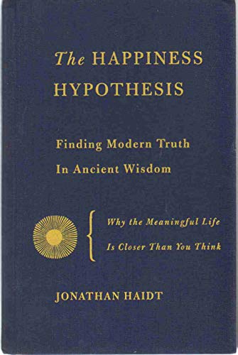 Beispielbild fr The Happiness Hypothesis: Finding Modern Truth in Ancient Wisdom zum Verkauf von ThriftBooks-Dallas