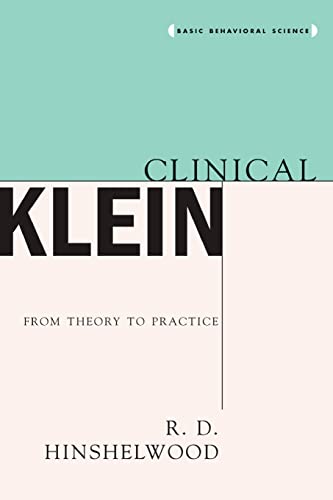 Imagen de archivo de Clinical Klein a la venta por GF Books, Inc.