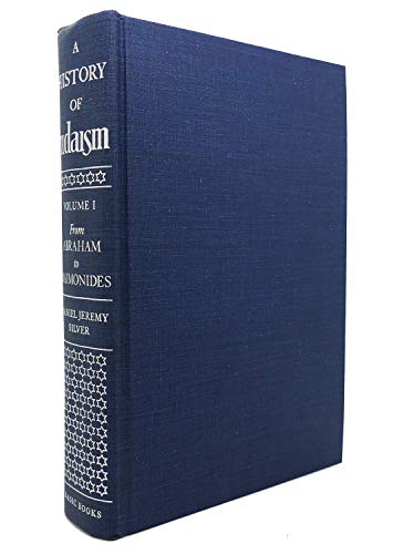 Beispielbild fr History Of Judaism Vol I zum Verkauf von Wonder Book