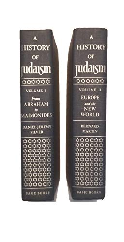 Beispielbild fr History of Judaism zum Verkauf von Wonder Book