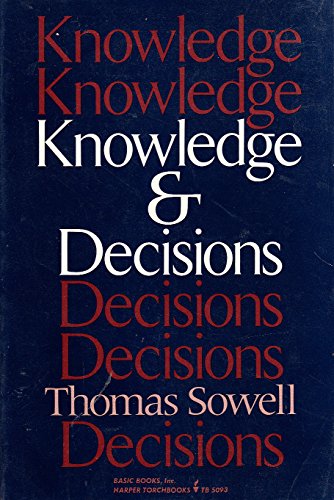 9780465037377: Knowledge and Decisions