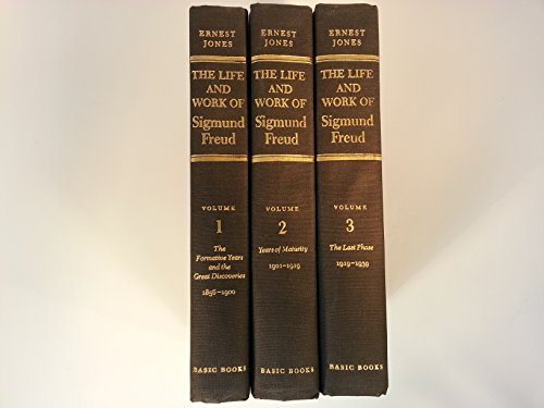 Beispielbild fr The Life and Work of Sigmund Freud, 3 Volumes zum Verkauf von Powell's Bookstores Chicago, ABAA