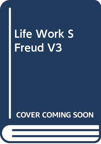 9780465040186: The Life and Work of Sigmund Freud: The Last Phase 1919-1939: 003