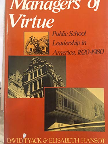 Imagen de archivo de Managers of Virtue a la venta por Irish Booksellers