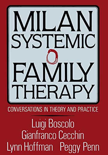 Imagen de archivo de Milan Systemic Family Therapy: Conversations In Theory And Practice a la venta por More Than Words