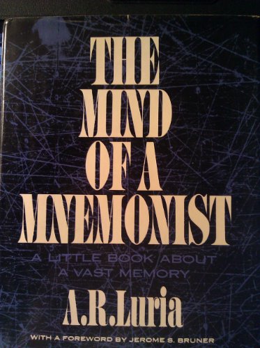 9780465046157: The Mind of a Mnemonist: A Little Book About a Vast Memory