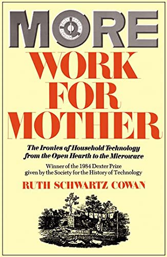 Imagen de archivo de More Work For Mother: The Ironies Of Household Technology From The Open Hearth To The Microwave a la venta por HPB-Red