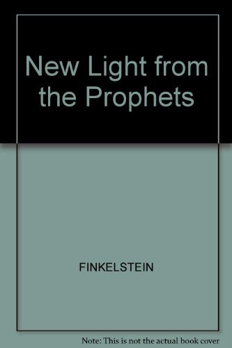 Stock image for New Light from the Prophets for sale by Liberty Book Shop