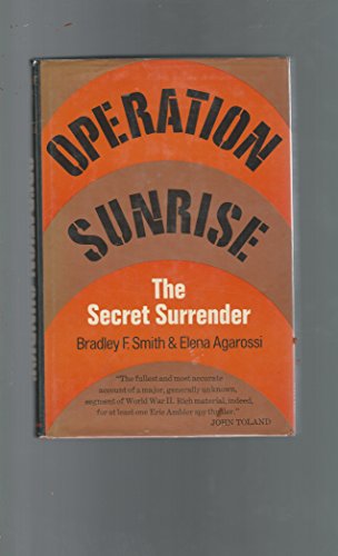 Imagen de archivo de Operation Sunrise a la venta por ZBK Books