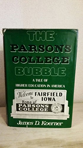 Beispielbild fr Parsons College Bubble zum Verkauf von Better World Books