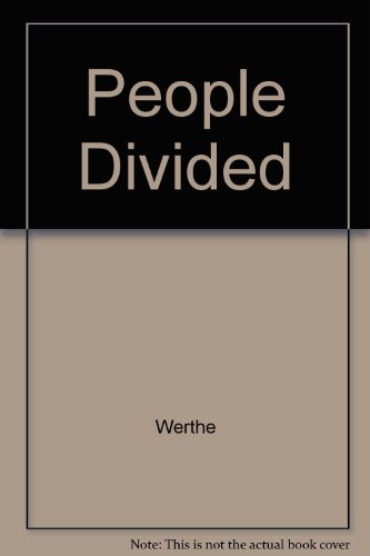 Beispielbild fr A People Divided zum Verkauf von Better World Books