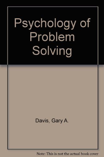 9780465067381: Psychology Of Problem Solvng