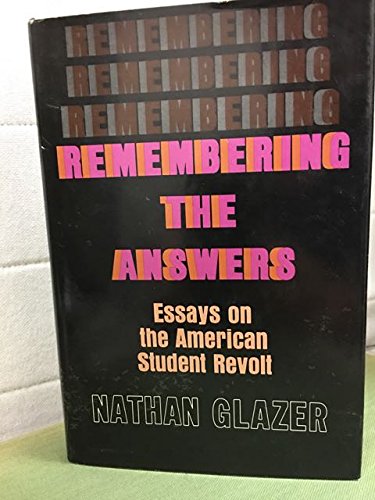 Remembering The Answers (9780465069125) by Glazer, Myron P.