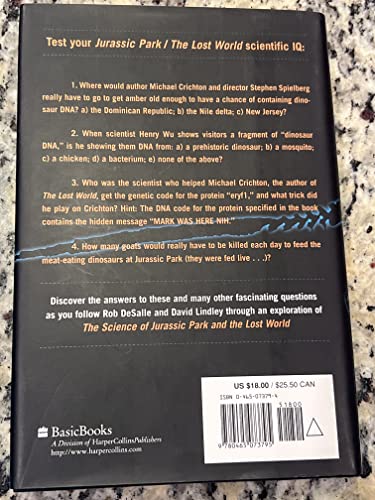 Imagen de archivo de The Science of Jurassic Park: or How to Build a Dinosaur a la venta por Better World Books: West