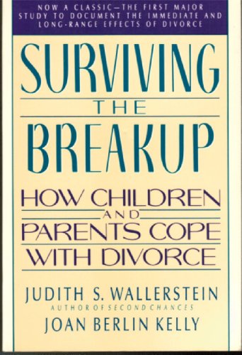 Stock image for Surviving the Breakup : How Children and Parents Cope with Divorce for sale by Better World Books