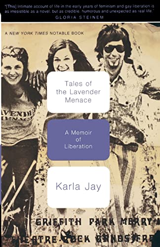 Stock image for Tales Of The Lavender Menace: A Memoir Of Liberation for sale by Coas Books