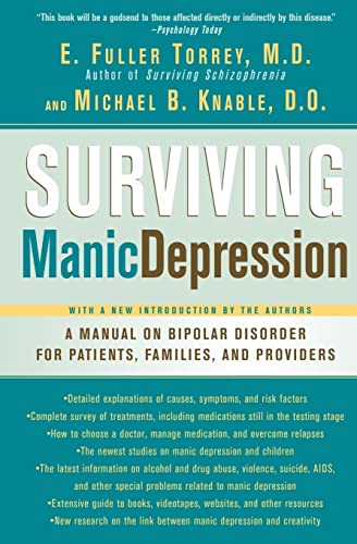 Beispielbild fr Surviving Manic Depression: A Manual on Bipolar Disorder for Patients, Families, and Providers zum Verkauf von Wonder Book