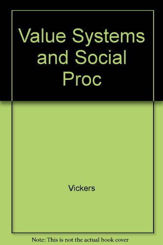 9780465089697: Value Systems & Social Proc