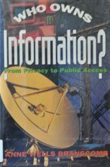 9780465091751: Who Owns Information?: From Privacy To Public Access
