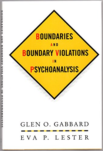 Beispielbild fr Boundaries and Boundary Violations in Psychoanalysis zum Verkauf von Better World Books