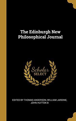 9780469731103: The Edinburgh New Philosophical Journal