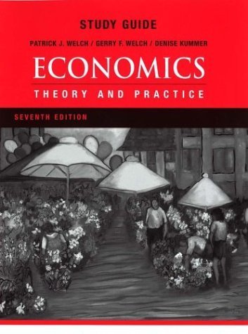 9780470000250: Study Guide (Economics: Theory and Practice)