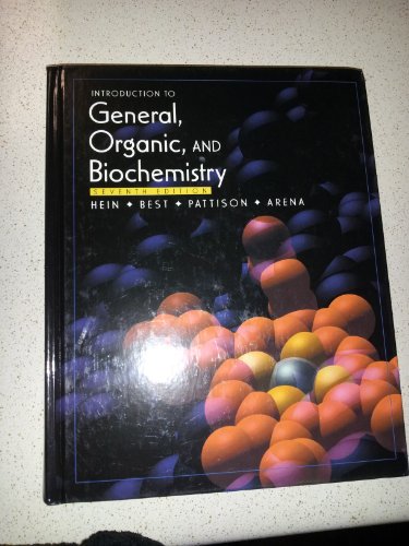 9780470001370: Introduction to General, Organic & Biochemistry 7e (Wse)