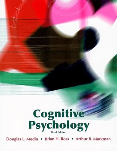 Beispielbild fr Cognitive Psychology zum Verkauf von Better World Books