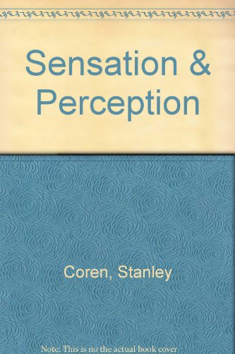Instructor's Manual and Test Bank to accompany Sensation and Perception (9780470002223) by Coren, Stanley; Ward, Lawrence M.; Enns, James T.
