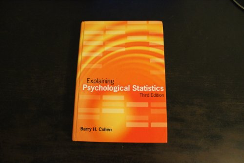 Imagen de archivo de Explaining Psychological Statistics, 3rd Edition a la venta por SecondSale