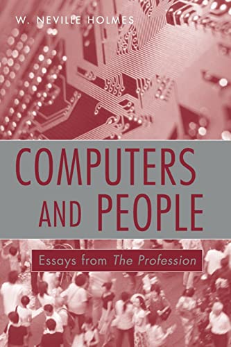 Beispielbild fr Computers and People : Essays from the Profession zum Verkauf von Better World Books