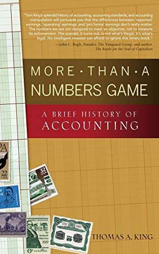 Stock image for More Than a Numbers Game: A Brief History of Accounting for sale by Dream Books Co.