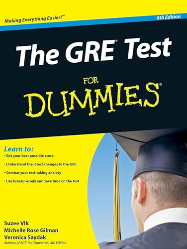Stock image for The GRE Test for Dummies for sale by Better World Books: West