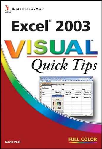 Stock image for Excel 2003 Visual Quick Tips for sale by Reuseabook