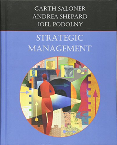 9780470009475: Strategic Management (WSE)