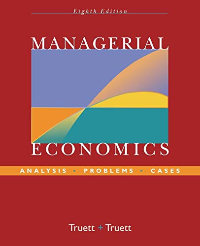 Beispielbild fr Managerial Economics zum Verkauf von Blackwell's