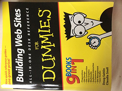 Building Web Sites All-in-One Desk Reference For Dummies (9780470009949) by Sahlin, Doug; Snell, Claudia