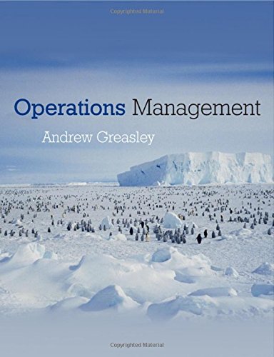 Stock image for Operations Management for sale by JULIES BOOKSHOP