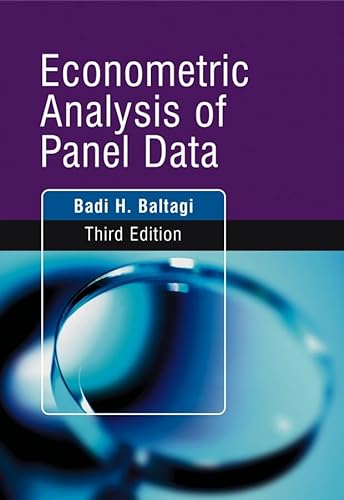 Stock image for Econometric Analysis of Panel Data for sale by Bulk Book Warehouse