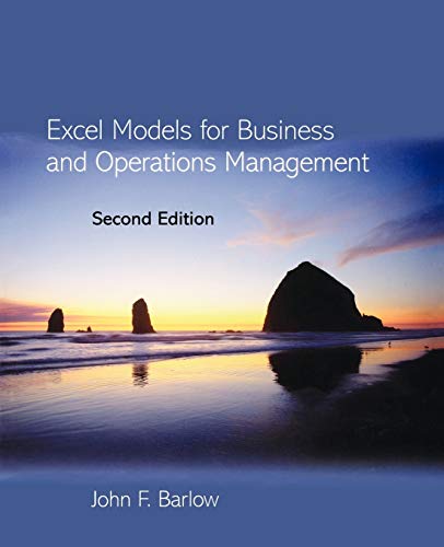 9780470015094: Excel Models for Business and Operations Management